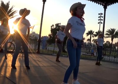 Bailando en la Pérgola